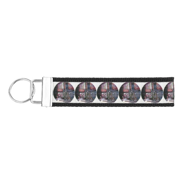 Fanelli Charm, New York City Wrist Keychain (Keys on Left)