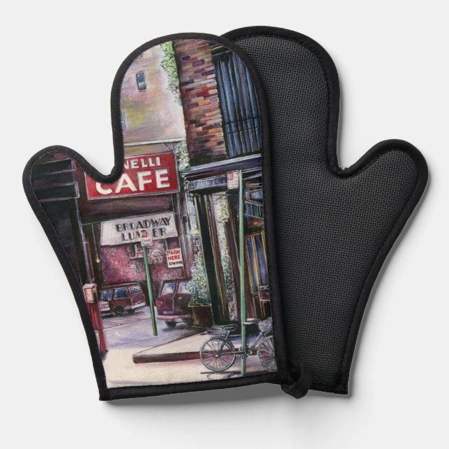Fanelli Charm Oven Mitt (Front/Back)