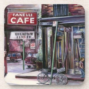 Fanelli's Charm, New York City, Soho, New York Drink Coaster