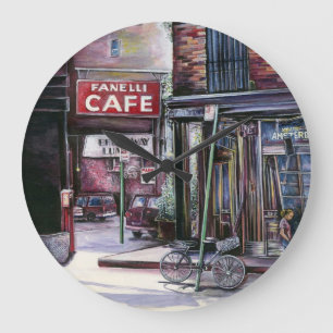 Fanelli's Charm, New York City, Soho, New York Large Clock