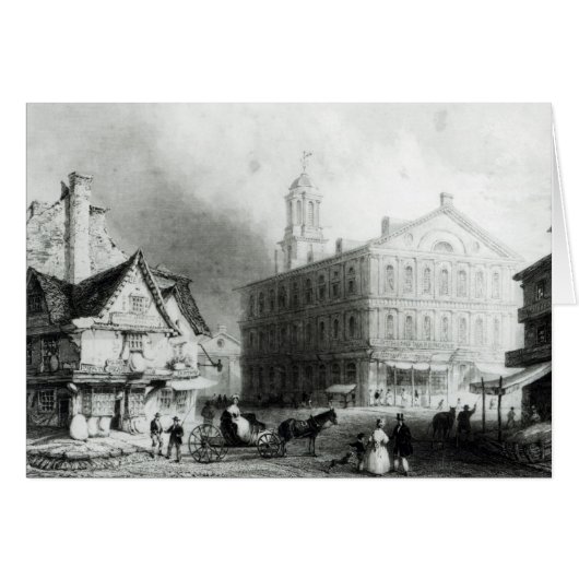 Faneuiel Hall, Boston Cards (Front Horizontal)