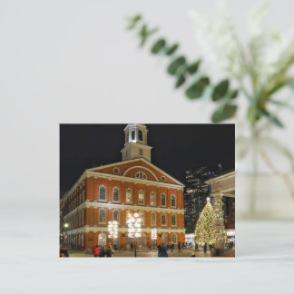 Faneuil Hall Boston Massachusetts Postcard