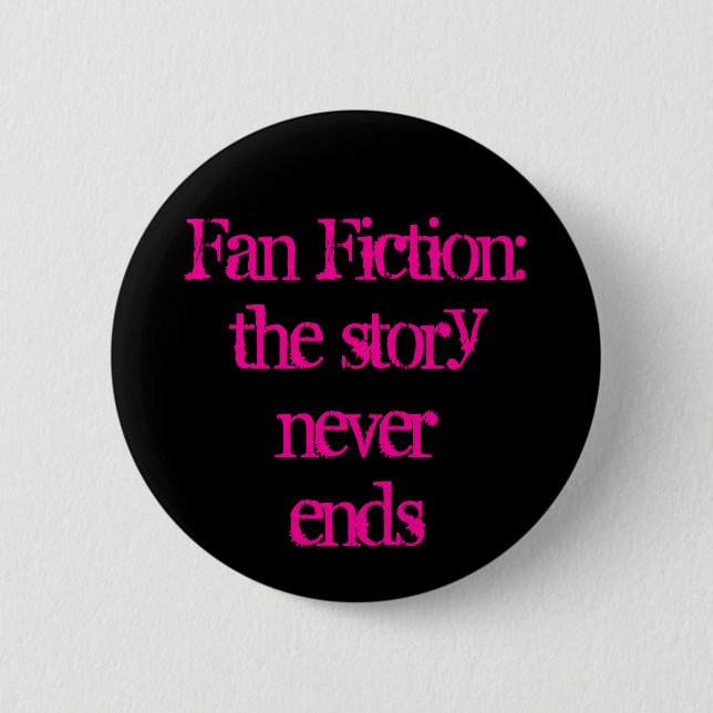 FanFiction Button (Front)