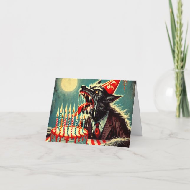 Fang-tastic Birthday Card (Front)