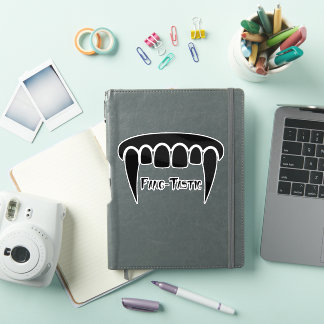 Fang-Tastic Fangs | Black Version  Sticker