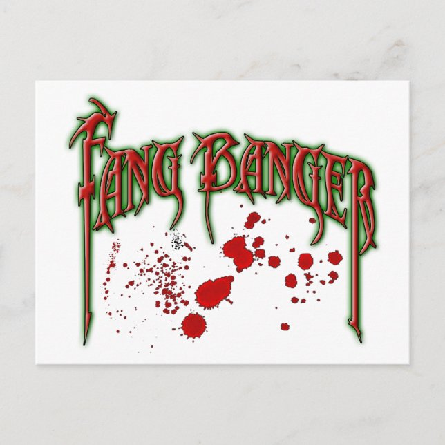 Fangbanger Postcard (Front)