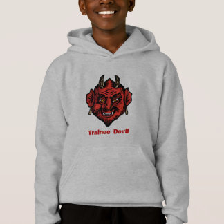 Fanged Red Devil With Horns Sweatshirt