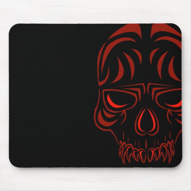Fanged Skull Mousepad (Front)