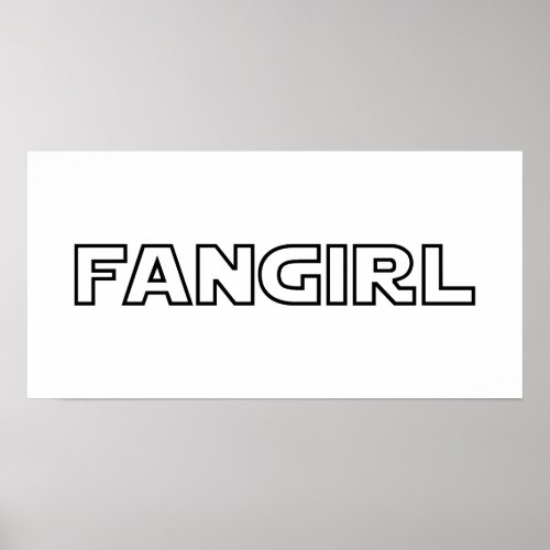 FANGIRL POSTER