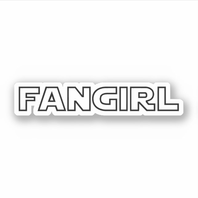 FANGIRL STICKER (Front)
