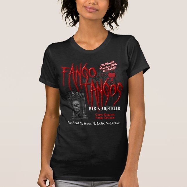 Fango Tangos Vampire Nightclub T-Shirt (Front)