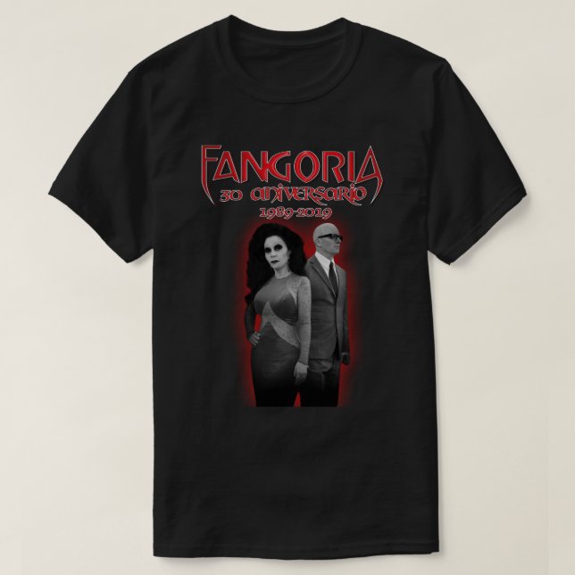Fangoria 30th Anniversary 2019 T-Shirt (Design Front)