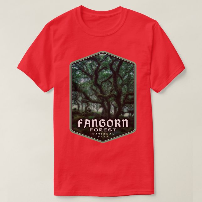 Fangorn Forest National Park T-Shirt (Design Front)