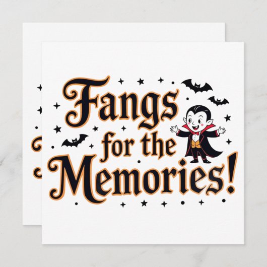 Fangs For The Memories (Front/Back)