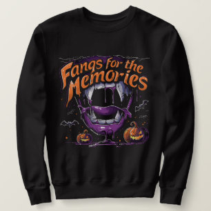 Fangs for the Memories ExDesigner Halloween Sweatshirt