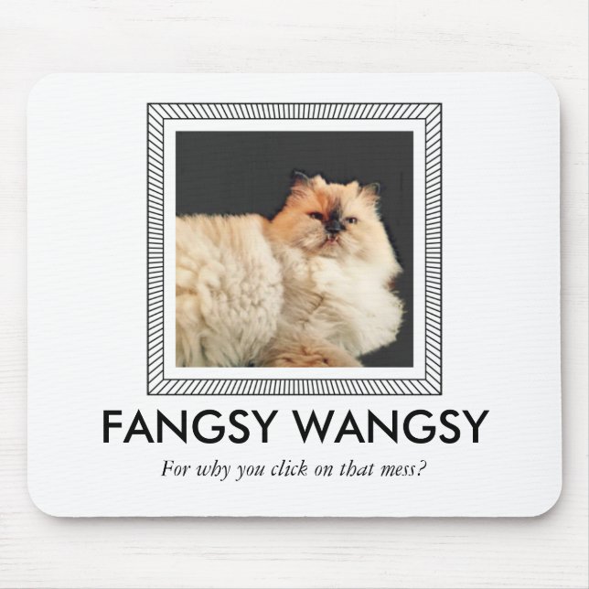 Fangsy mousepad (Front)