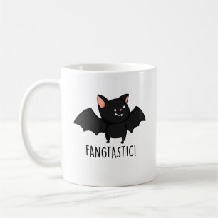 Fangtastic Funny Halloween Pun Coffee Mug