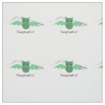 Fangtastic Green Bat Fabric