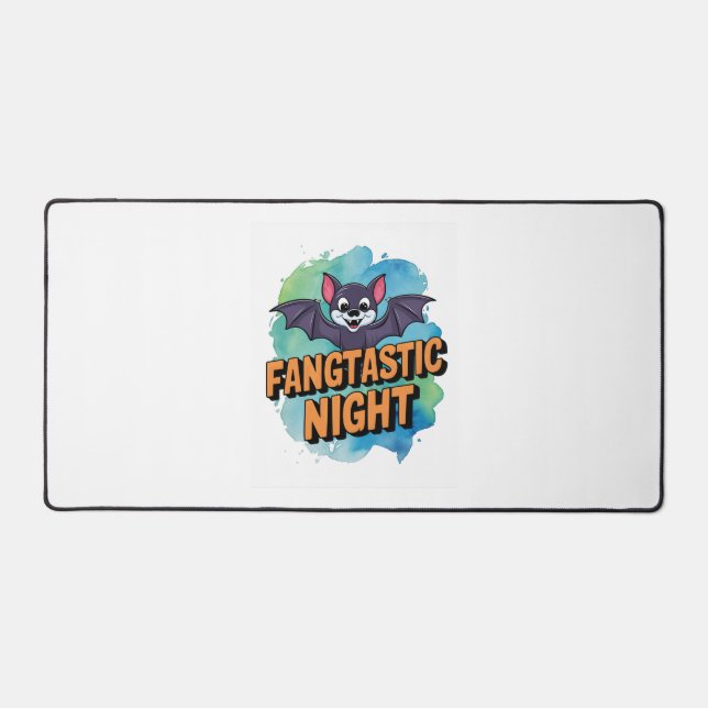 Fangtastic Night Desk Mat (Front)