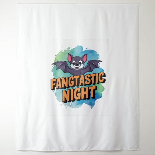 Fangtastic Night Tapestry