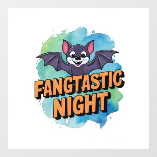 Fangtastic Night Wall Decal