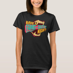 Fangtastic Retro Halloween Graphic for men women T-Shirt