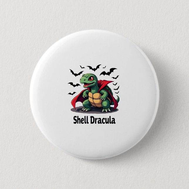 Fangy Turtle Button (Front)