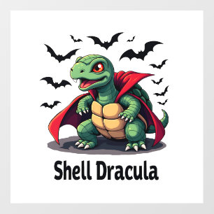 Fangy Turtle Wall Decal