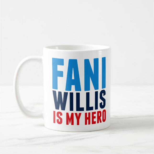Fani Willis is My Hero Georgia Political Coffee Mug (Left)