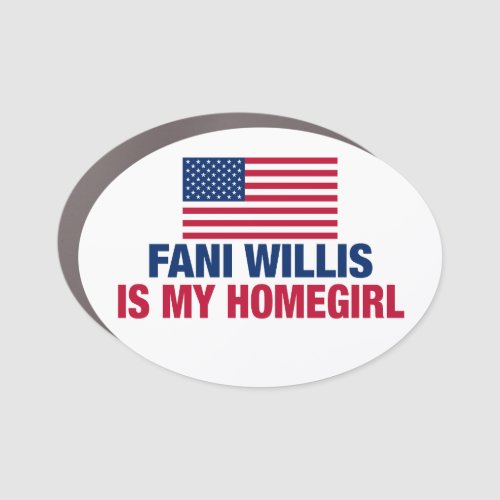 Fani Willis is My Homegirl Car Magnet