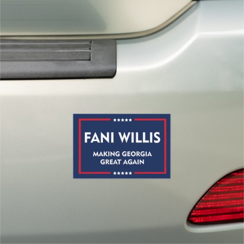 FANI WILLIS MAKING GEORGIA GREAT AGAIN CAR MAGNET