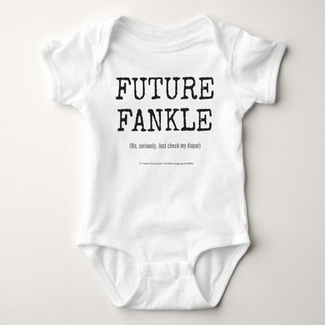 Fankles Baby Baby Bodysuit (Front)
