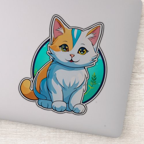 fanny cat sticker