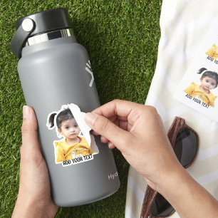 Fanny Face Swap Custom Photo & Text Personalized Sticker