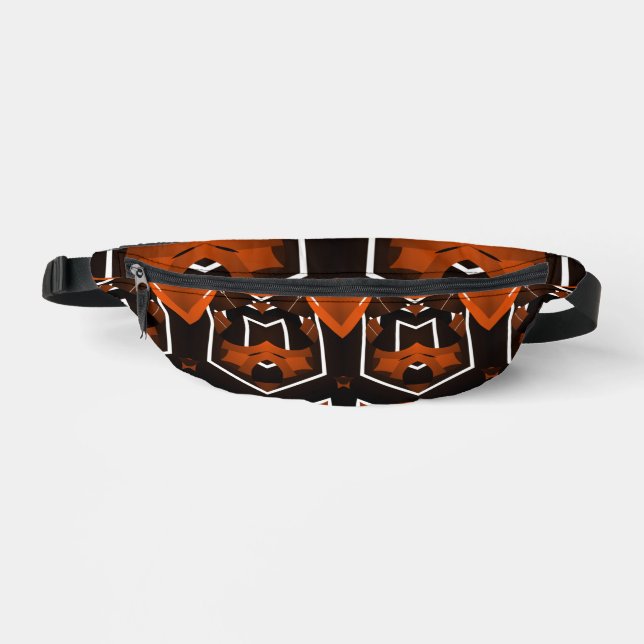 Fanny pack, Multi color classic geometric design Pack (Front)