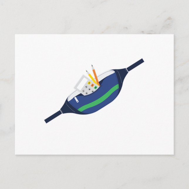 Fanny pack tools postcard (Front)