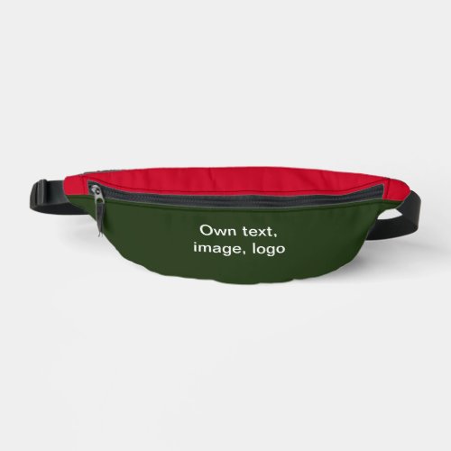 Fanny Pack uni Green_Red