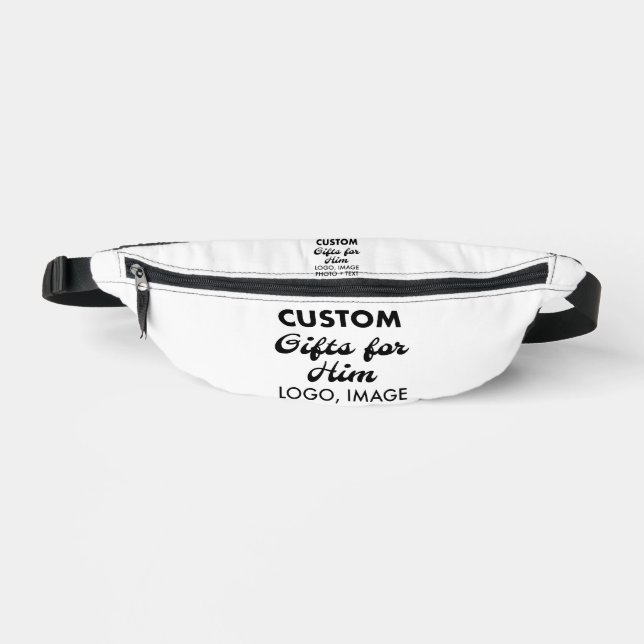 Fanny Pack Waist Bag Pouch Custom Gifts for Him (Front)
