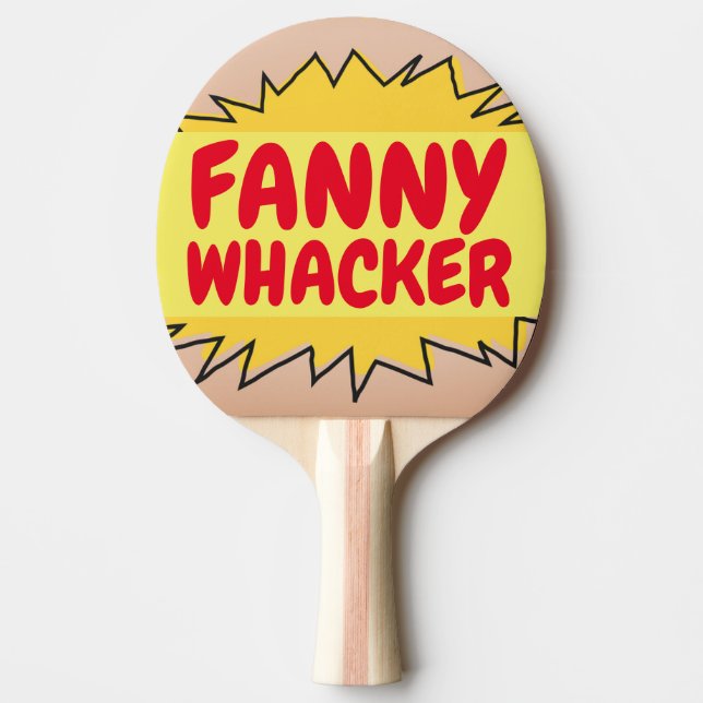 FANNY WHACKER SPANKING THEMED PADDLES (Front)