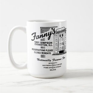 Fanny's Restaurant, Evanston, IL Coffee Mug