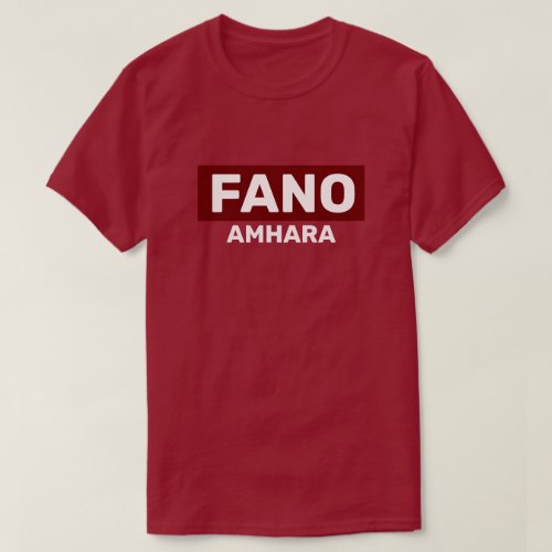 Fano Amhara T_Shirt