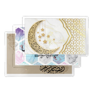 Fanoos Ramadan Acrylic Tray