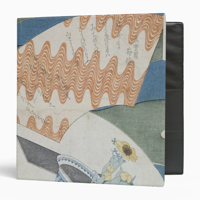 Fans floating on a stream 3 ring binder (Front/Inside)