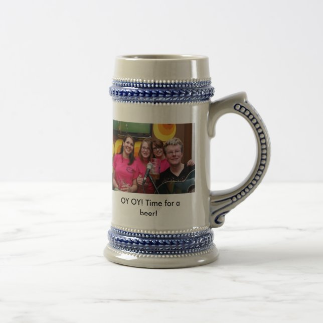 fans, OY OY! Time for a beer!, Get ya own offic... Beer Stein (Right)