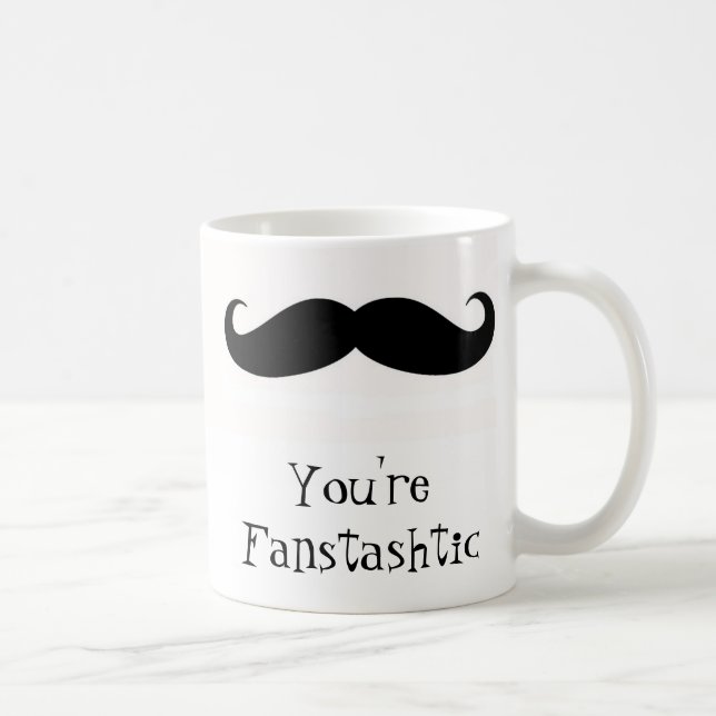 Fanstashtic Mustache Mug (Right)