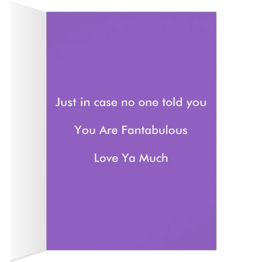 Fantabulous Card (Inside (Right))