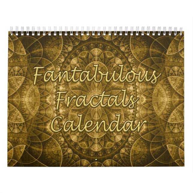 Fantabulous Fractals Calendar (Cover)