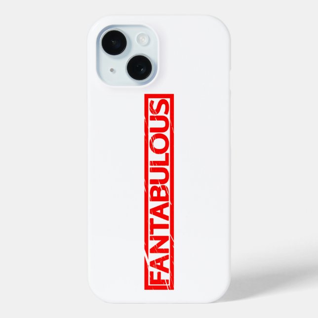 Fantabulous Stamp Case-Mate iPhone Case (Back)