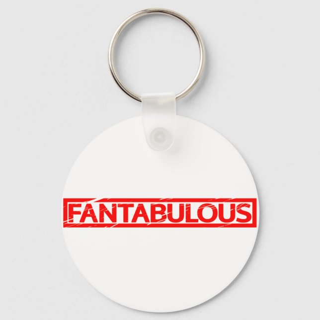 Fantabulous Stamp Keychain (Front)