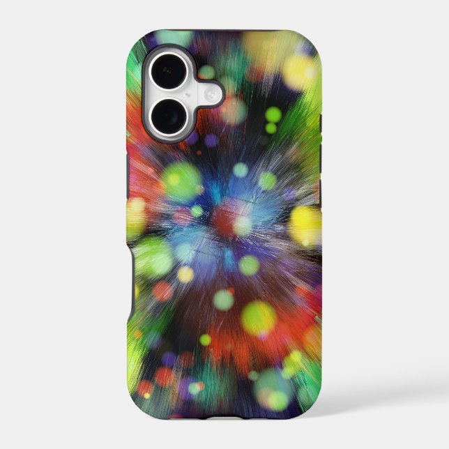 Fantacy Abstract Background Bokeh Pattern Iphone Case (Back)